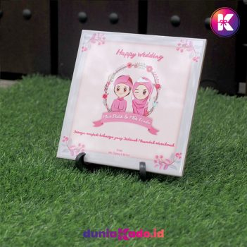 Happy Wedding Keramik